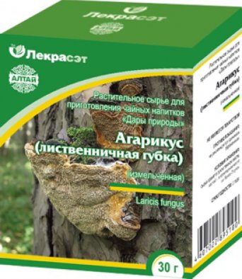 Агарикус (лиственничная губка измельченная) 30 гр