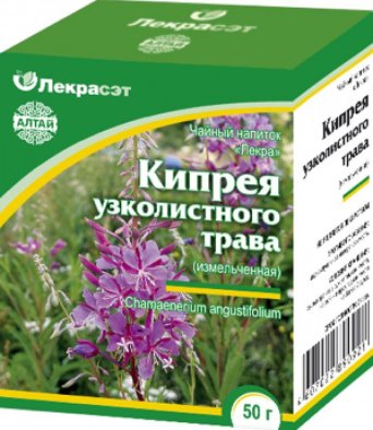 Кипрей узколистный (трава измельченная) 50 гр